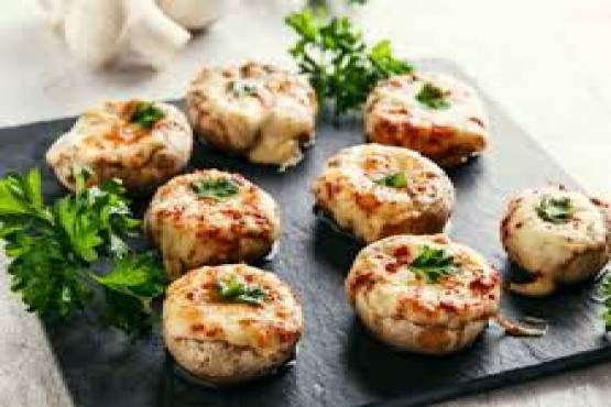 Chicken Cheese Mushroom Overload