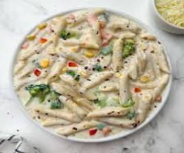 white Cream Pasta