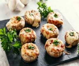 Chicken Cheese Mushroom Overload