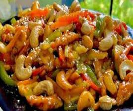 Prawn Cashew nut Salad (1:2)
