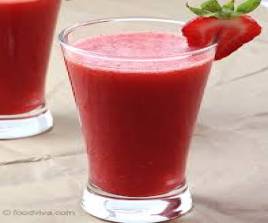 strawberry juice